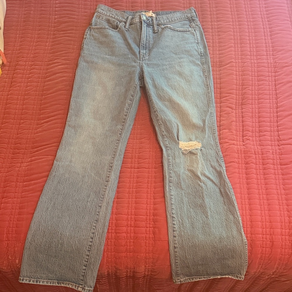 Madewell High-Rise bootcut Jeans - Light Blue